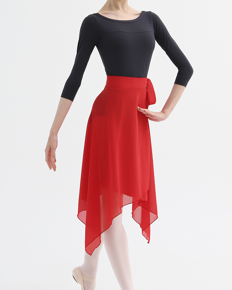 Square Skirt [Dobby/Red] Korea