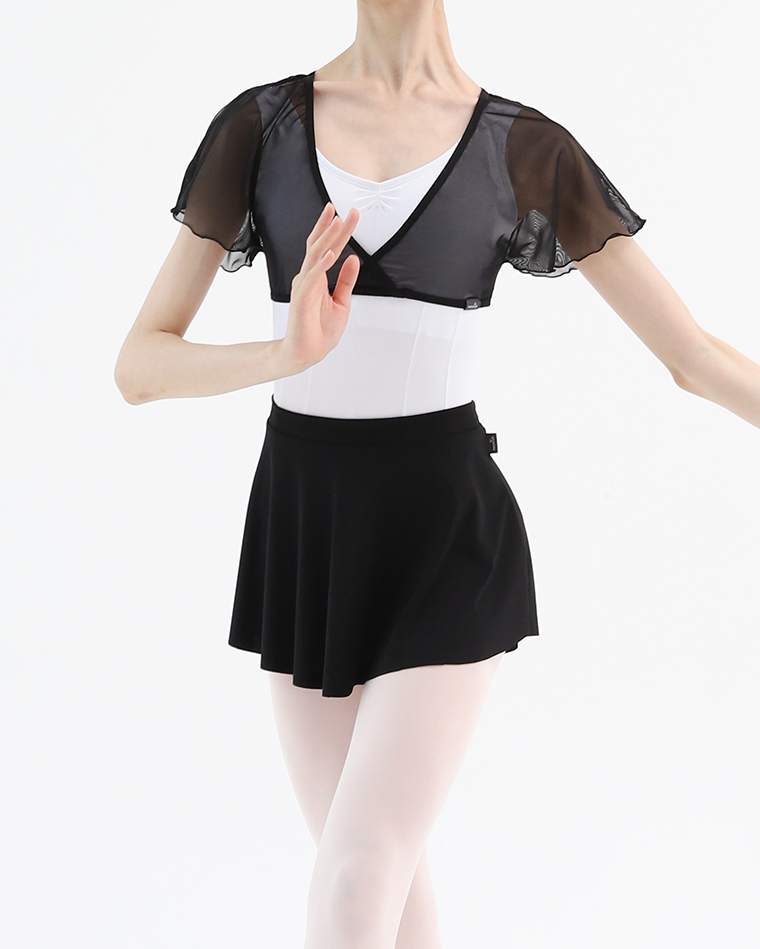 Luna Pull-on Skirt [Black] Korea