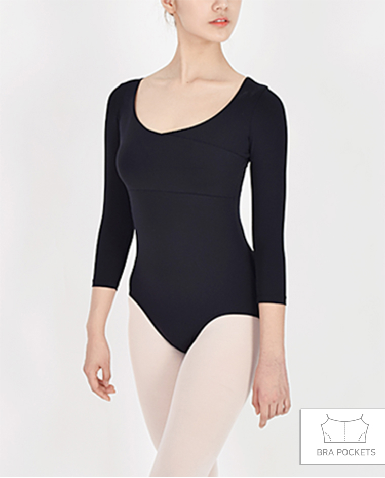 [Limited quantity] Wrap Cardigan leotard