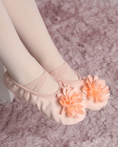 Children Corsage Shoes [Apricots - Tied Type]