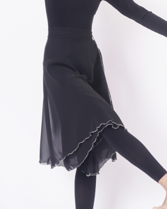 Chiffon Full Skirt [Knee Length/30 colors]