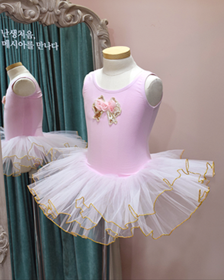 gold butterfly tutu ballet Korea