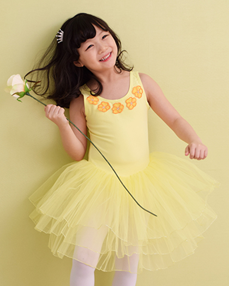 [Children/SALE] Freesia Tutu Ballet Suit Korea