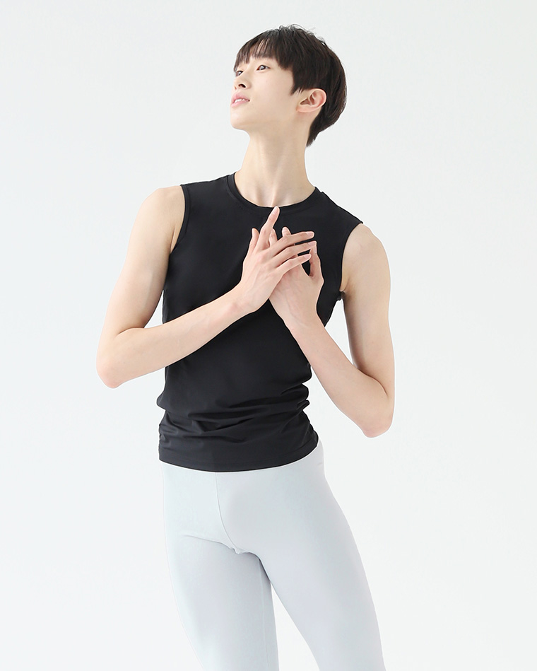 [male] Able Sleeveless T-shirts  [Tactel] [2 colors] Korea