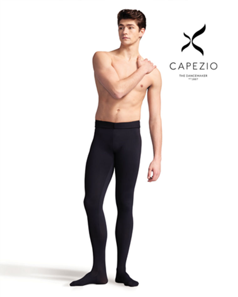 CAPEZIO | Tactel® Footed Tight [10316M] [Black] Korea