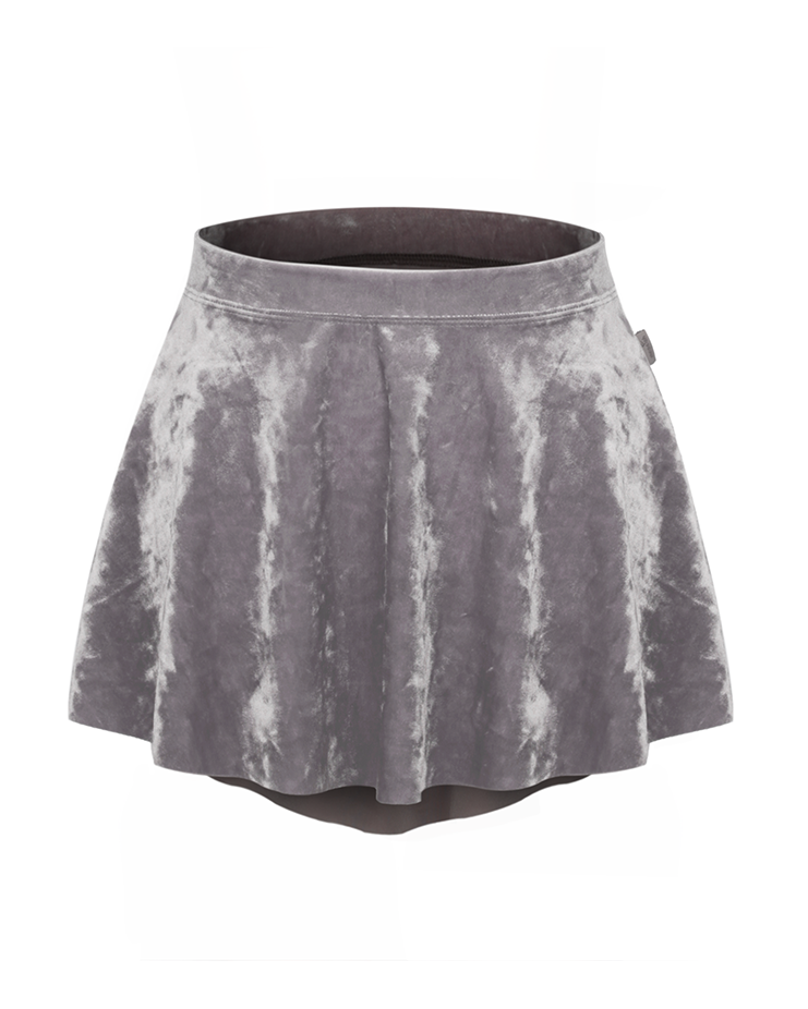 Vanessa Pull-on Skirt [Warm Gray]