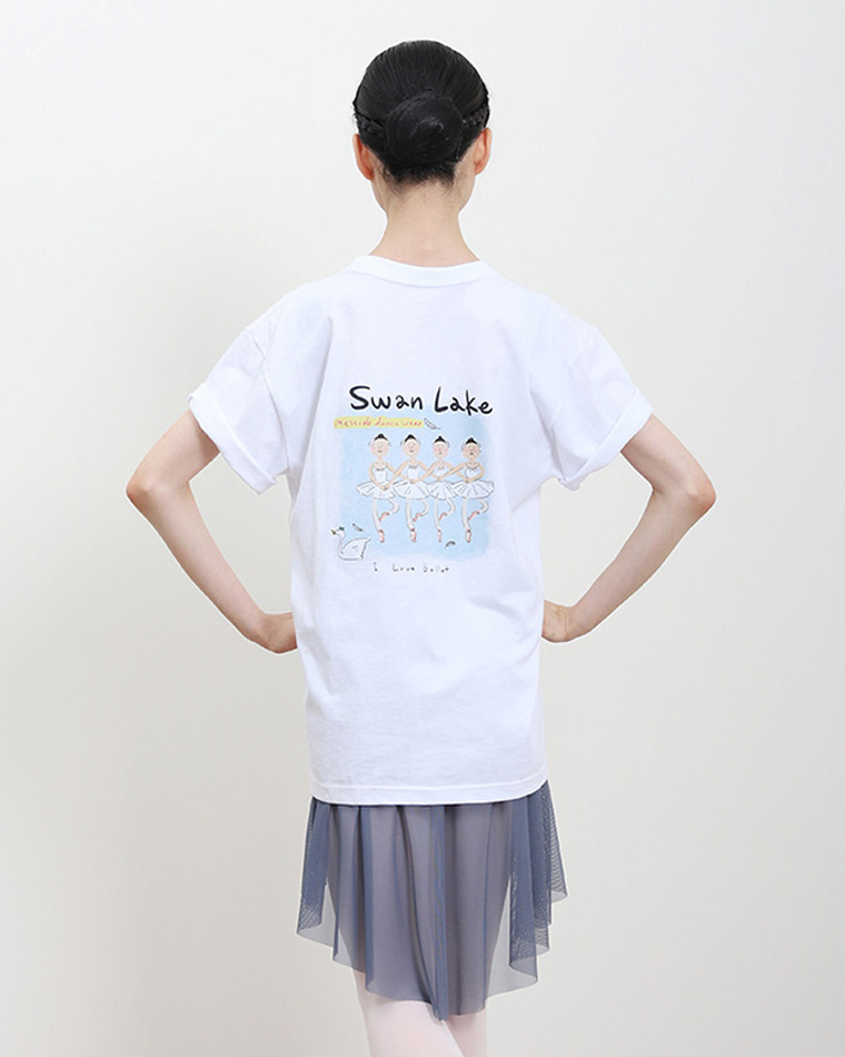 Swan Lake T-shirt [White] Korea