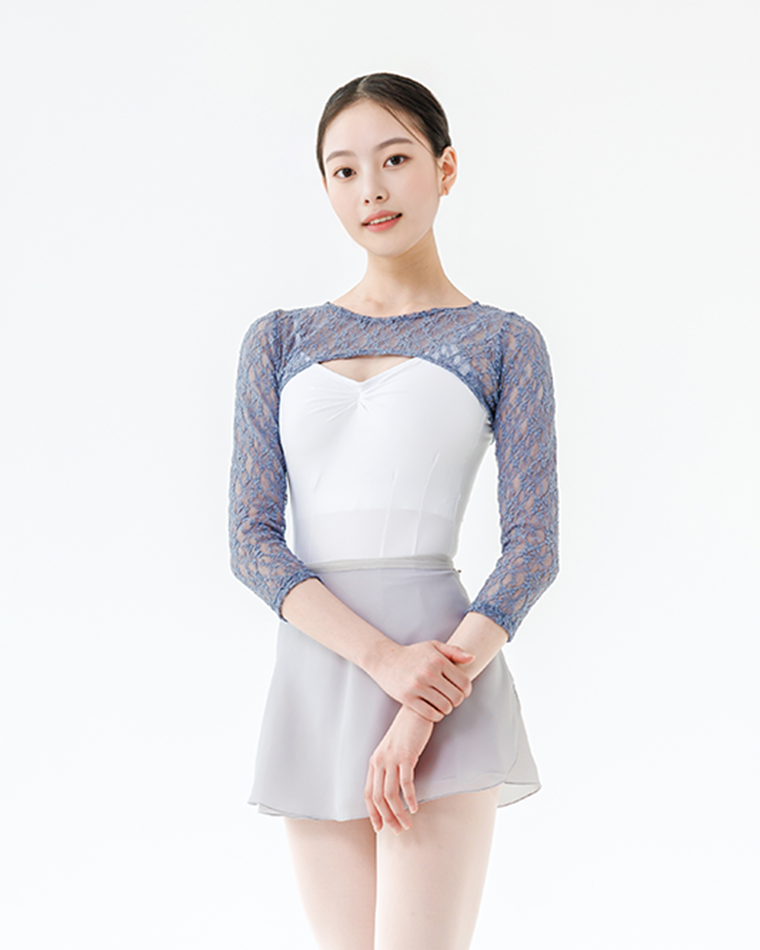 Laila Lace Top [Fade Blue] Korea