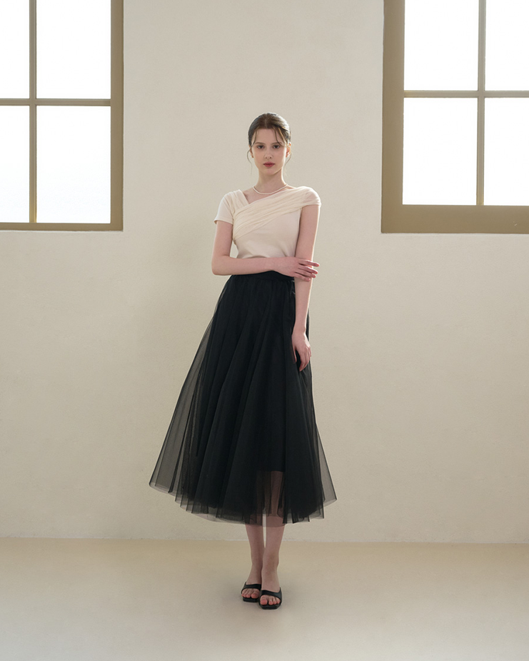 Reve sha skirt[Black] Korea