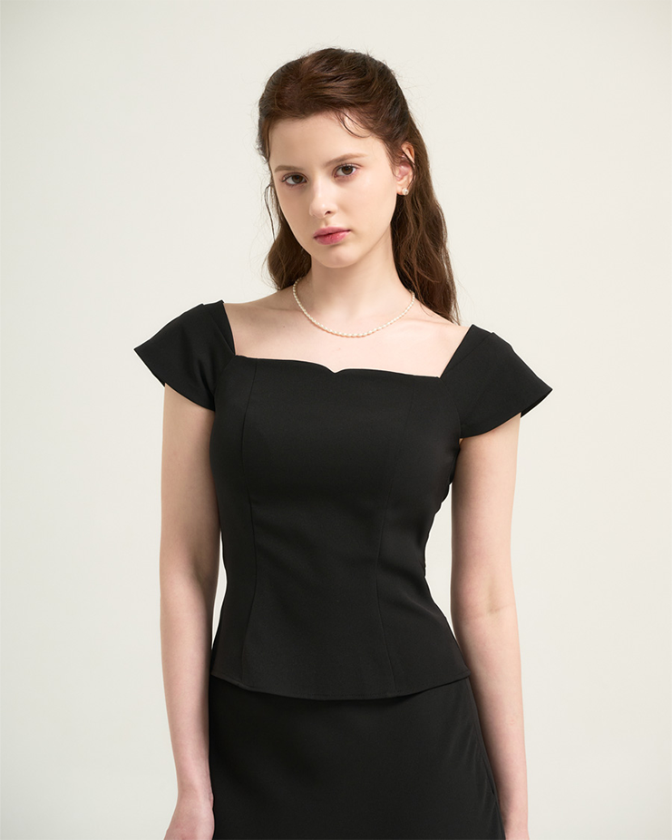 Sharon blouse [Black]