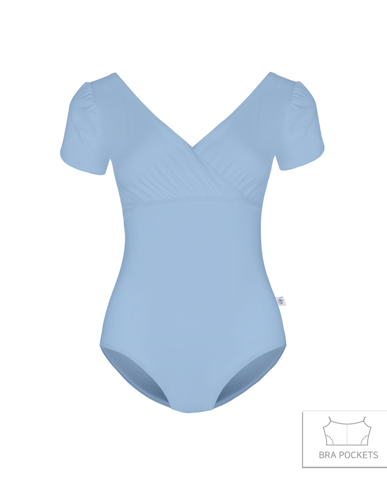 Bella leotard [Aqua blue]