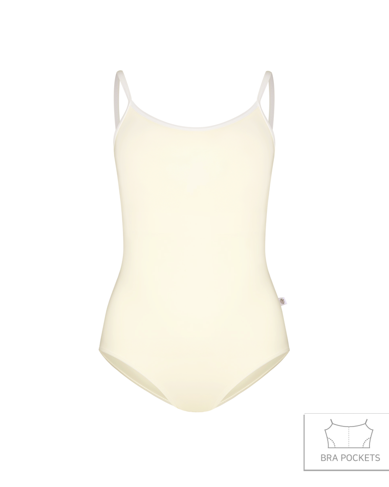 Emily camisole leotard [Cream]