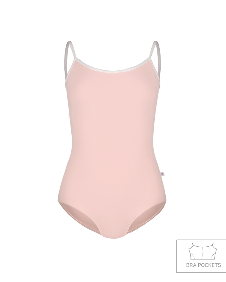 Emily Camisole Leotard [Blush Pink]