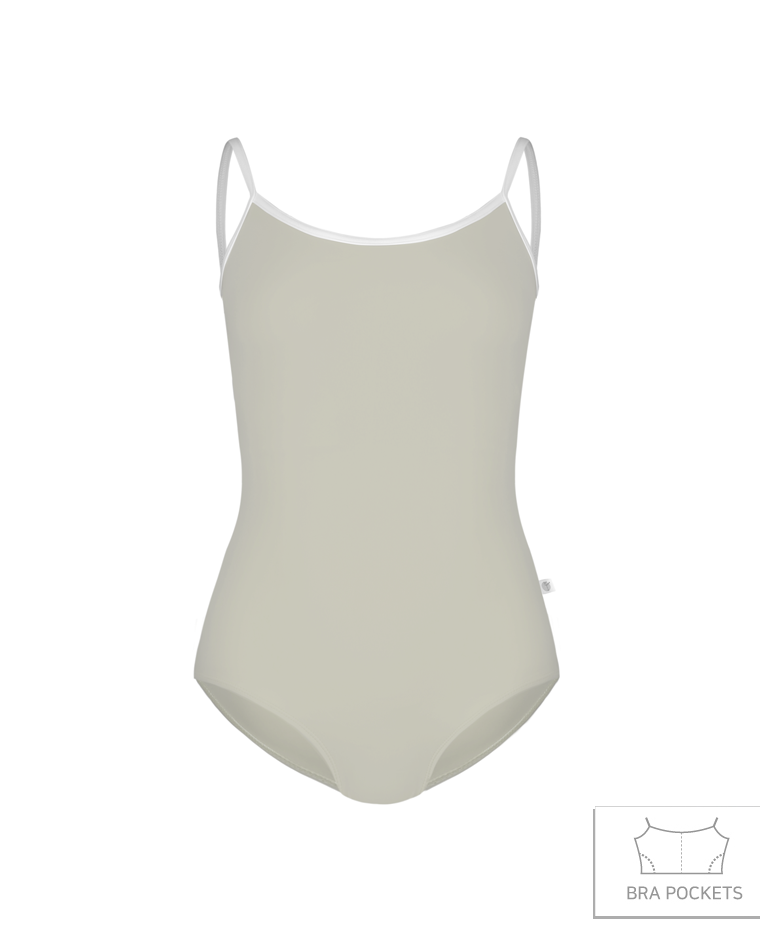 Emily Camisole Leotard [Ash Green]