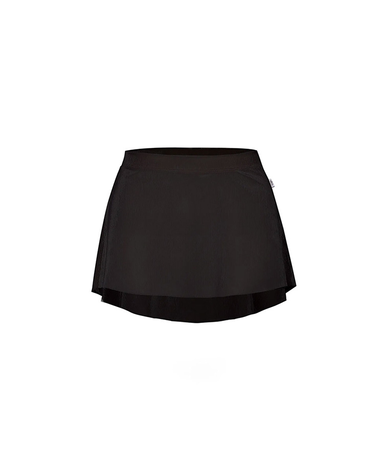 Degas Slim Pull-On Skirt [Black] Korea