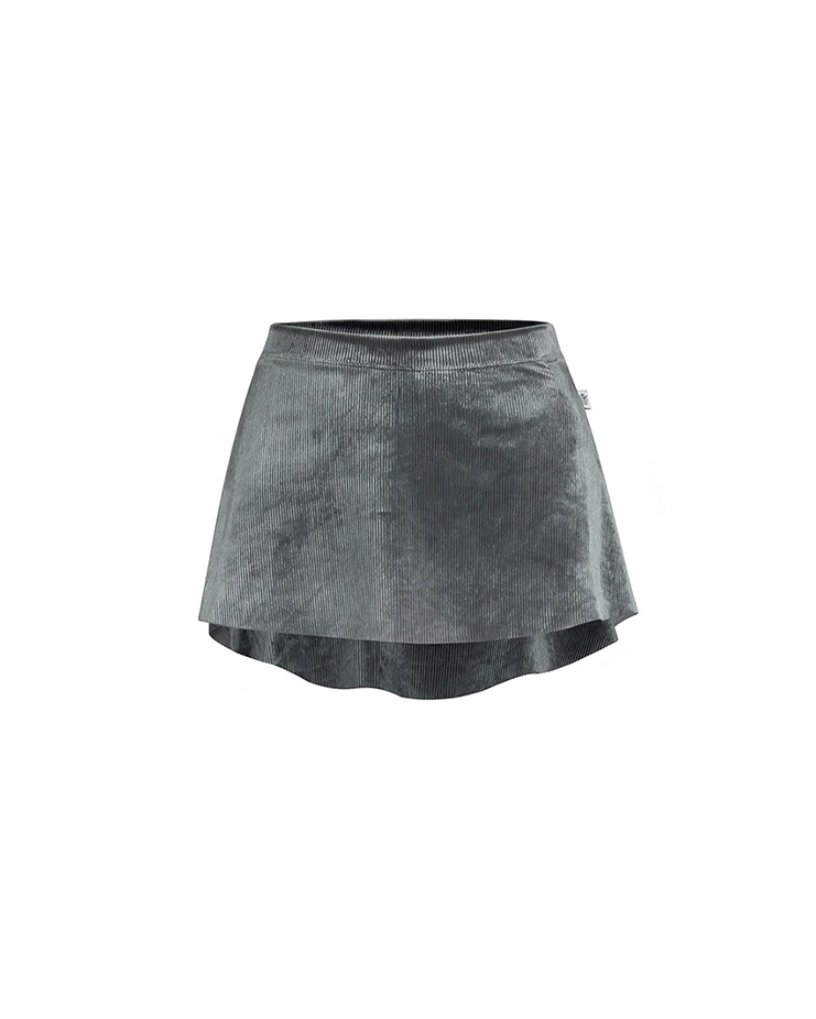 Degas Slim Pull-On Skirt [Midnight Gray] Korea