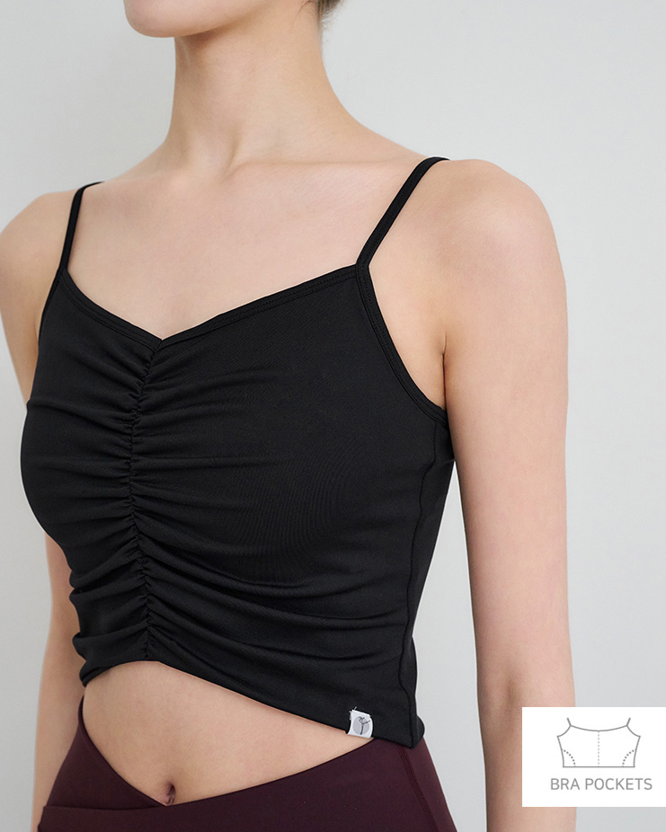 Berna Camisole Tower [Black] Korea